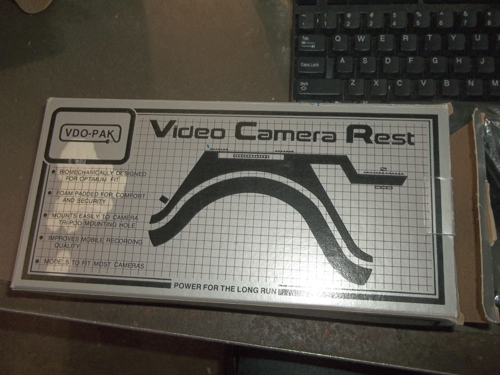 NEW IN BOX VDO-PAK VIDEO CAMERA REST CR-202 "FLAT" BASE CAMERA (883)