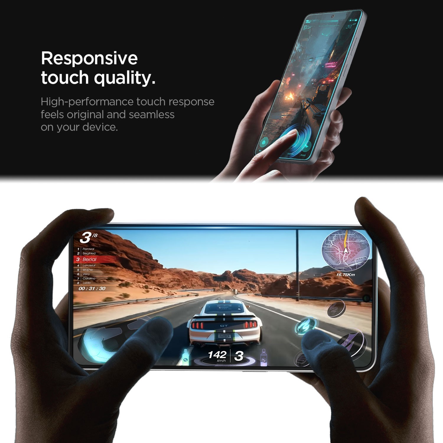 6 Pack For Samsung Galaxy S20+ Plus Tempered Glass Screen Protector Anti Scratch