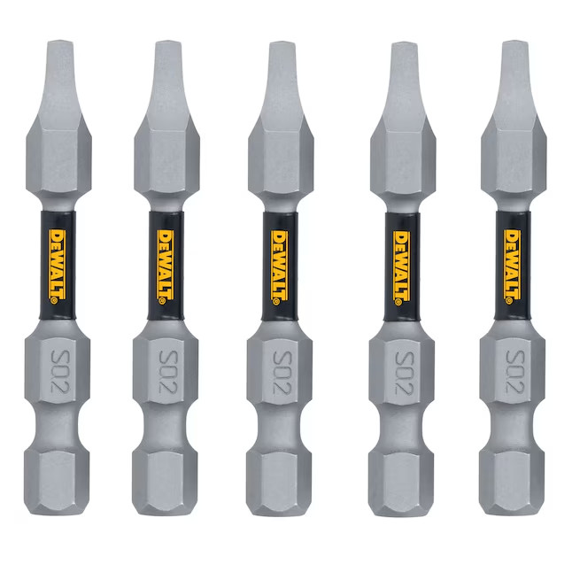 DEWALT TOUGH GRIP 2-in Screwdriver Bit 5 -Piece