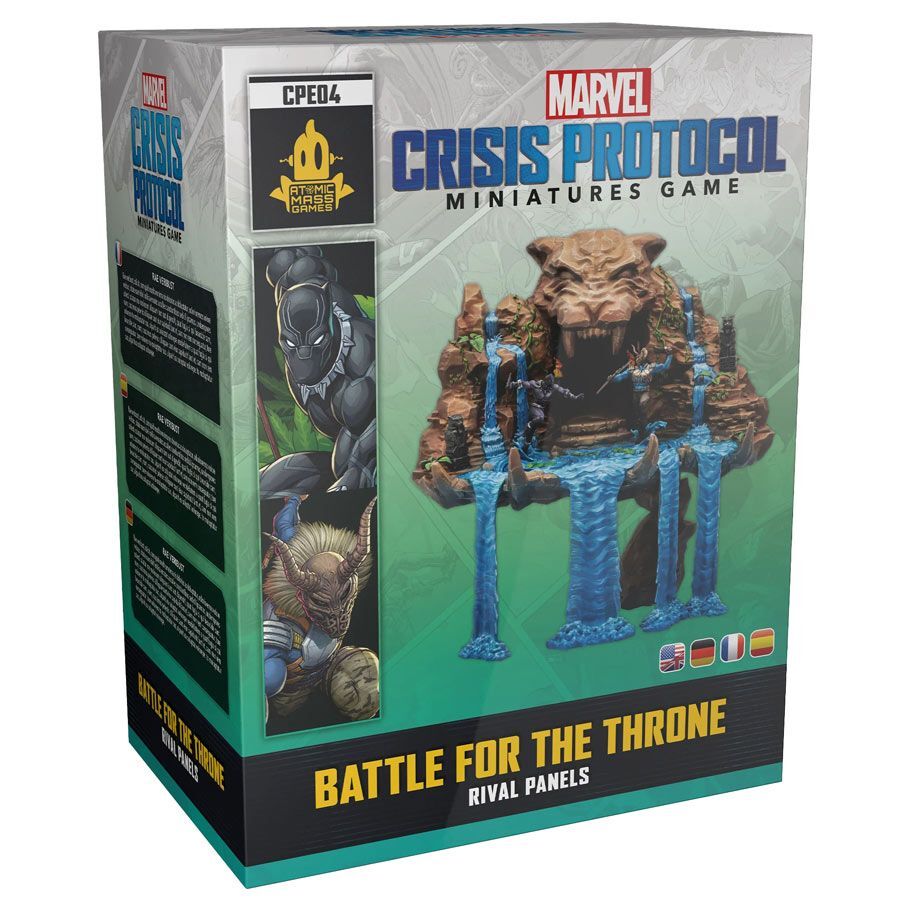 Marvel Crisis Protocol Miniatures Game Battle For The Throne Rival Panels Pack