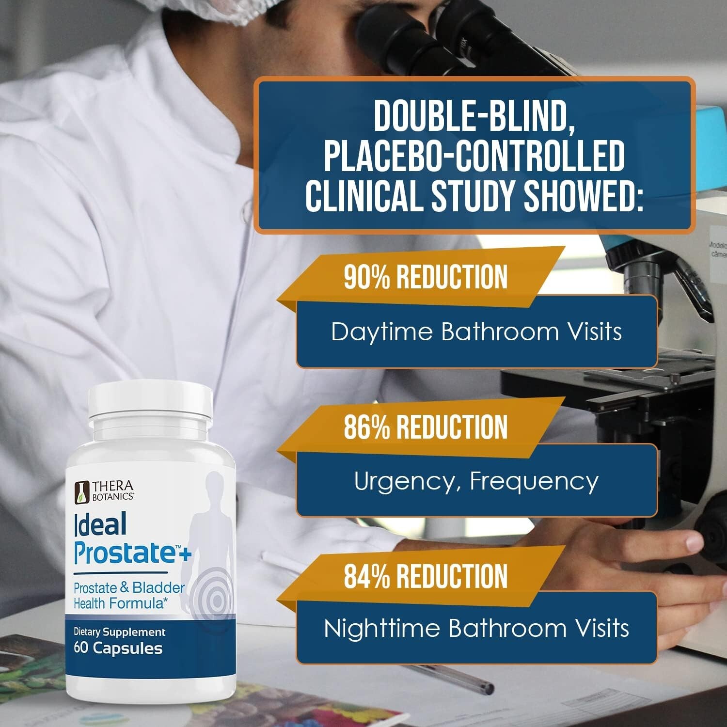 Advanced Men's Prostate Support by Ideal Prostate Plus with Saw Palmetto, Lycope