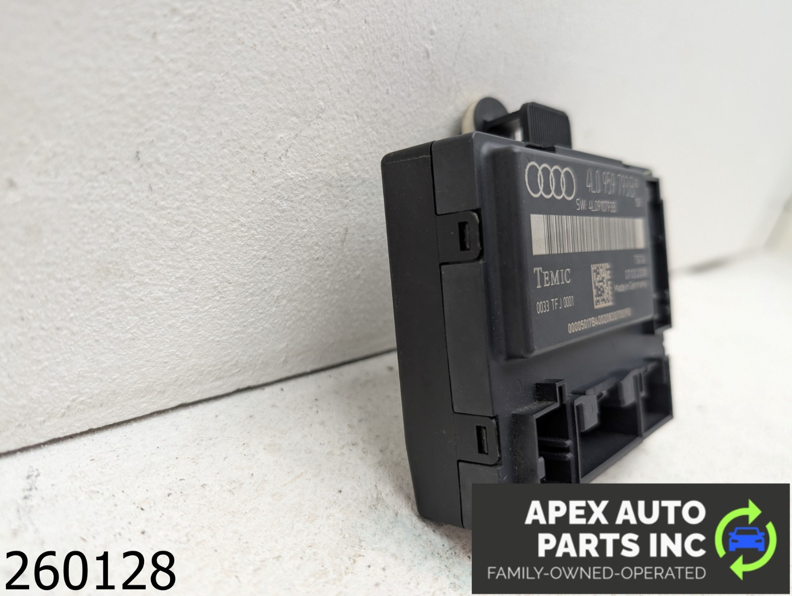 OEM 2008 Audi Q7 3.6L FRONT RIGHT DOOR CONTROL MODULE