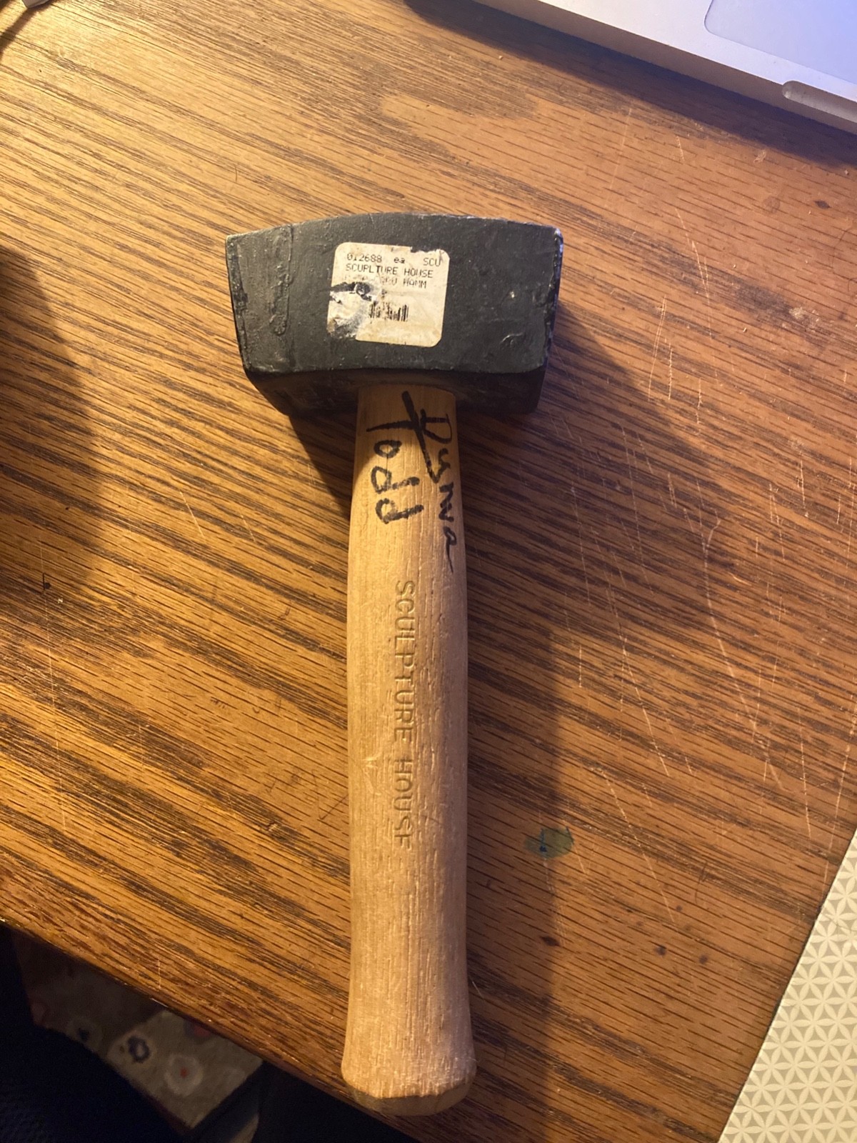SCULPTURE HOUSE  9" long  HAMMER ITALY SH-H20 vintage Hand Tool Great Quality