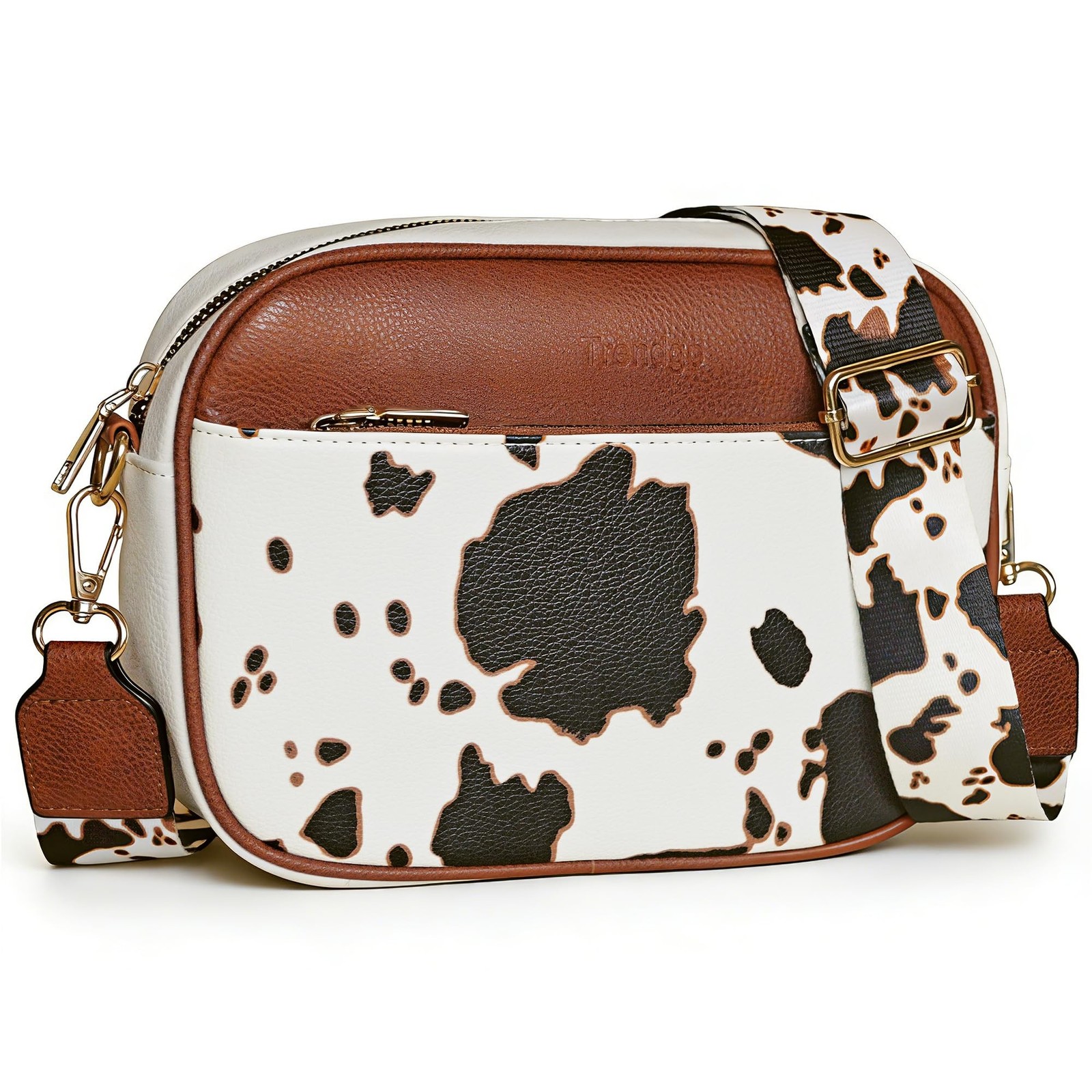 Crossbody Purses for Women Vegan Leather Small Handbags Bags with Detachable ...