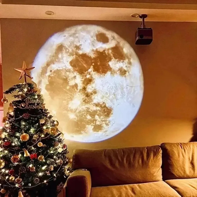 USB Ceiling Moon Earth Projection Light Starry Sky Lamp Night Light