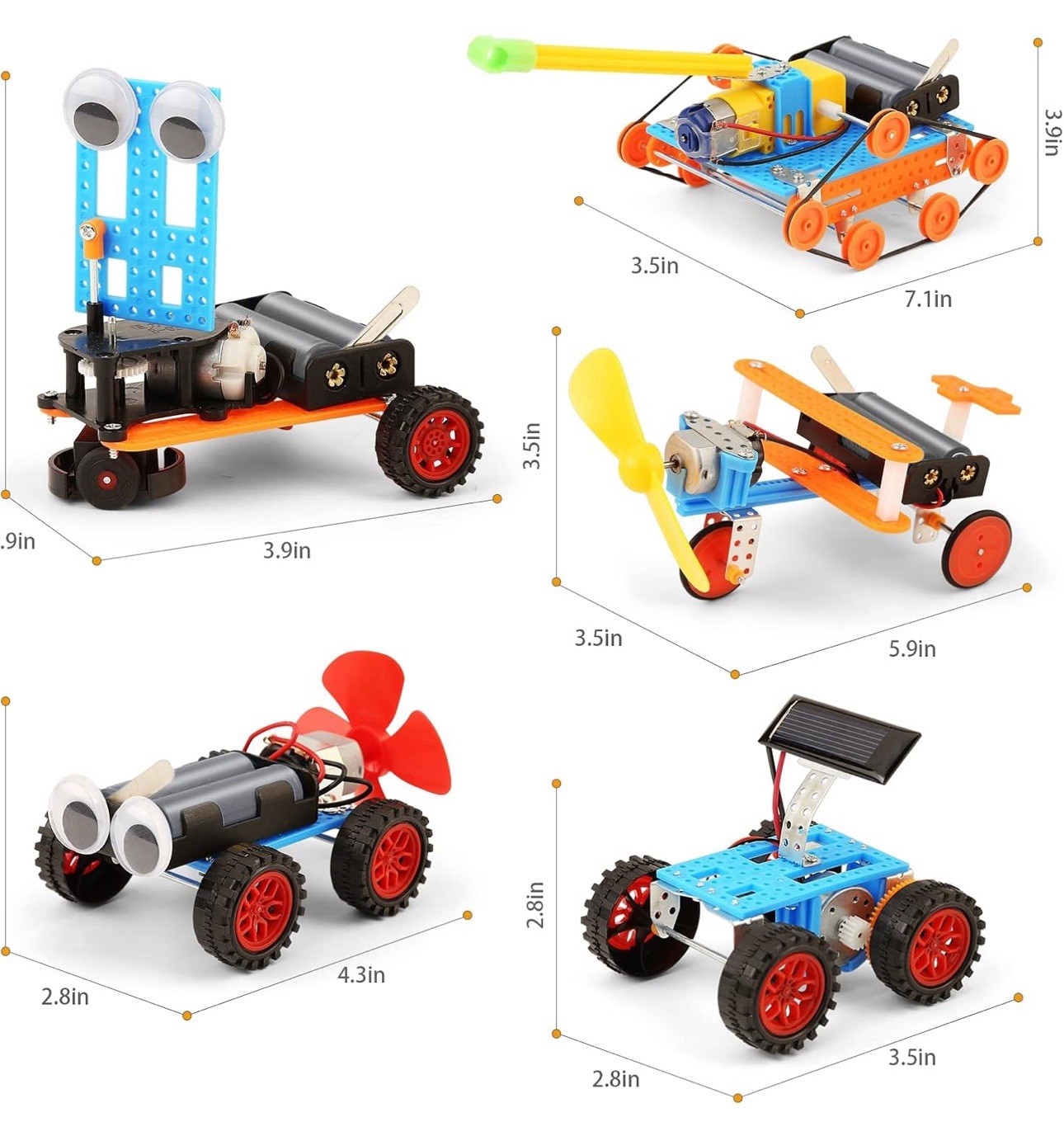BeAndge STEM Kits for Kids Crafts 6-8 8-12 Boys Gifts Idea Robotics Science Kits