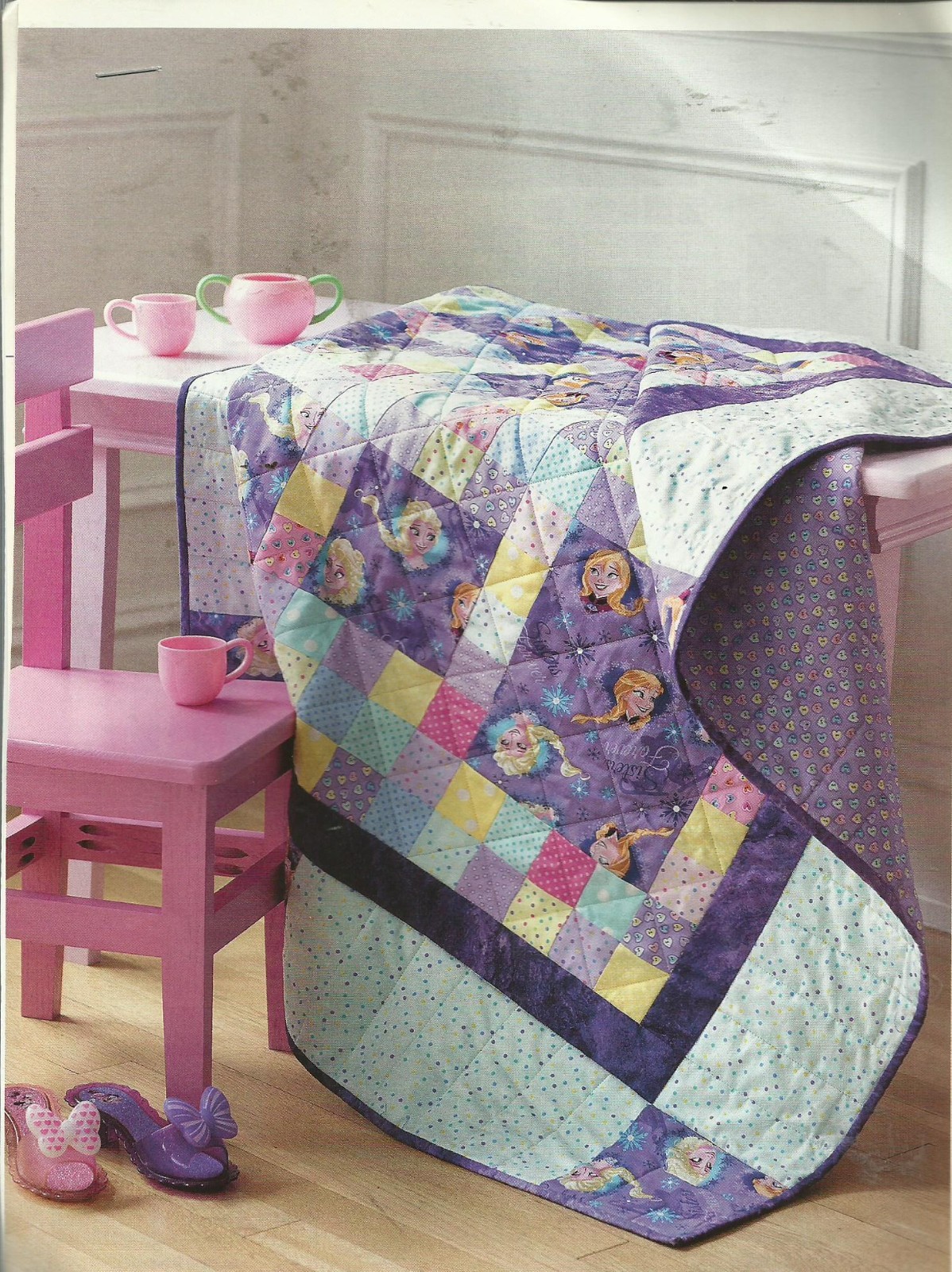 L0573  FROZEN SISTERS FOREVER QUILT PATTERN/INSTRUCTIONS