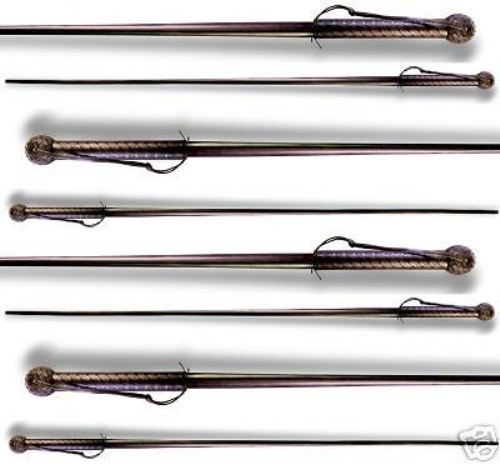Cold Steel Sjambok Whip Large Black 54" 1.3m 95SLB NEW!