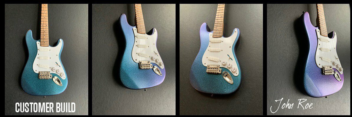 Fender Stratocaster Model Kit - Build Your Own Mini Strat! Kit by Axe Heaven