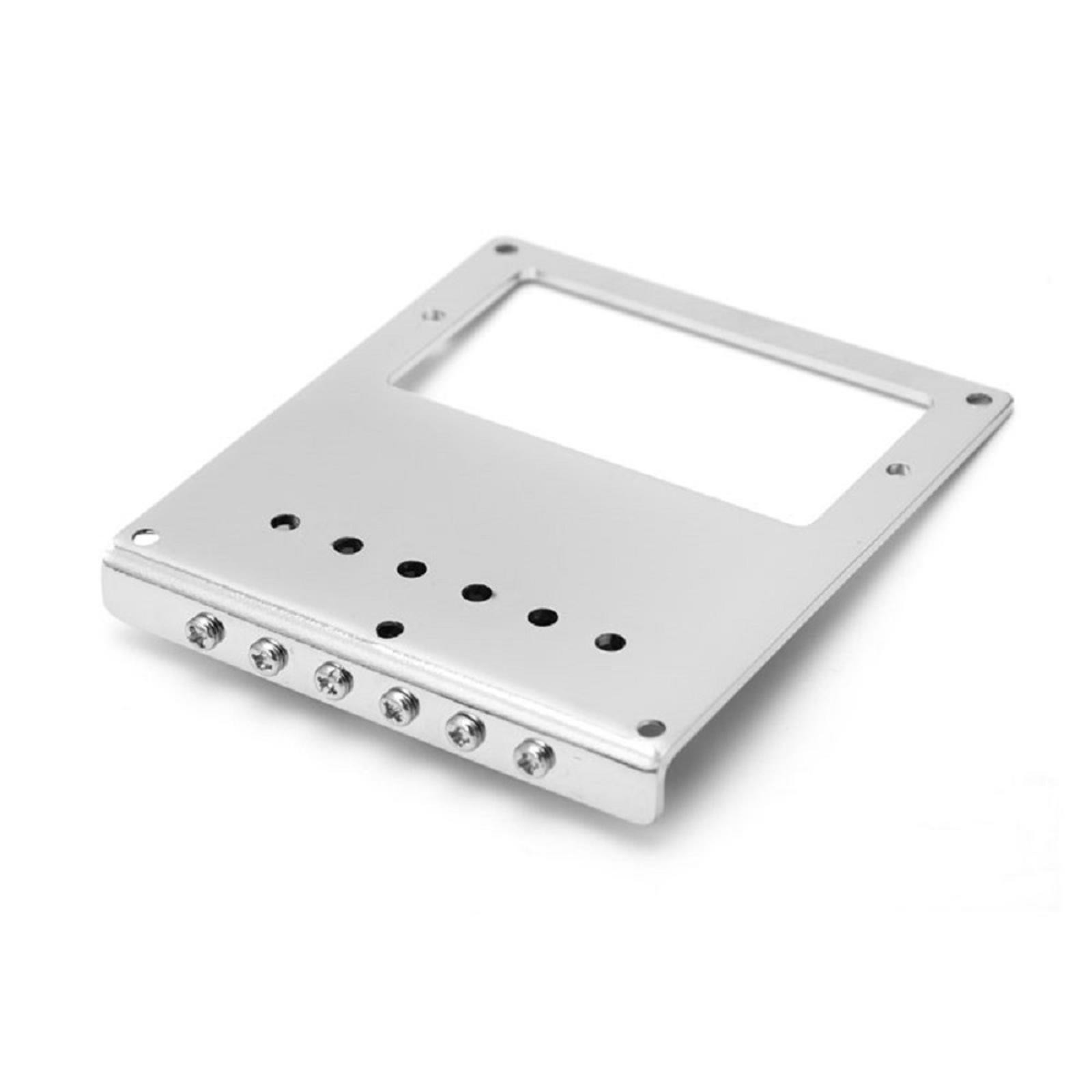 Top-Loading Chrome 6 String Hardtail Guitar Bridge for Tele Telecaster Guitar