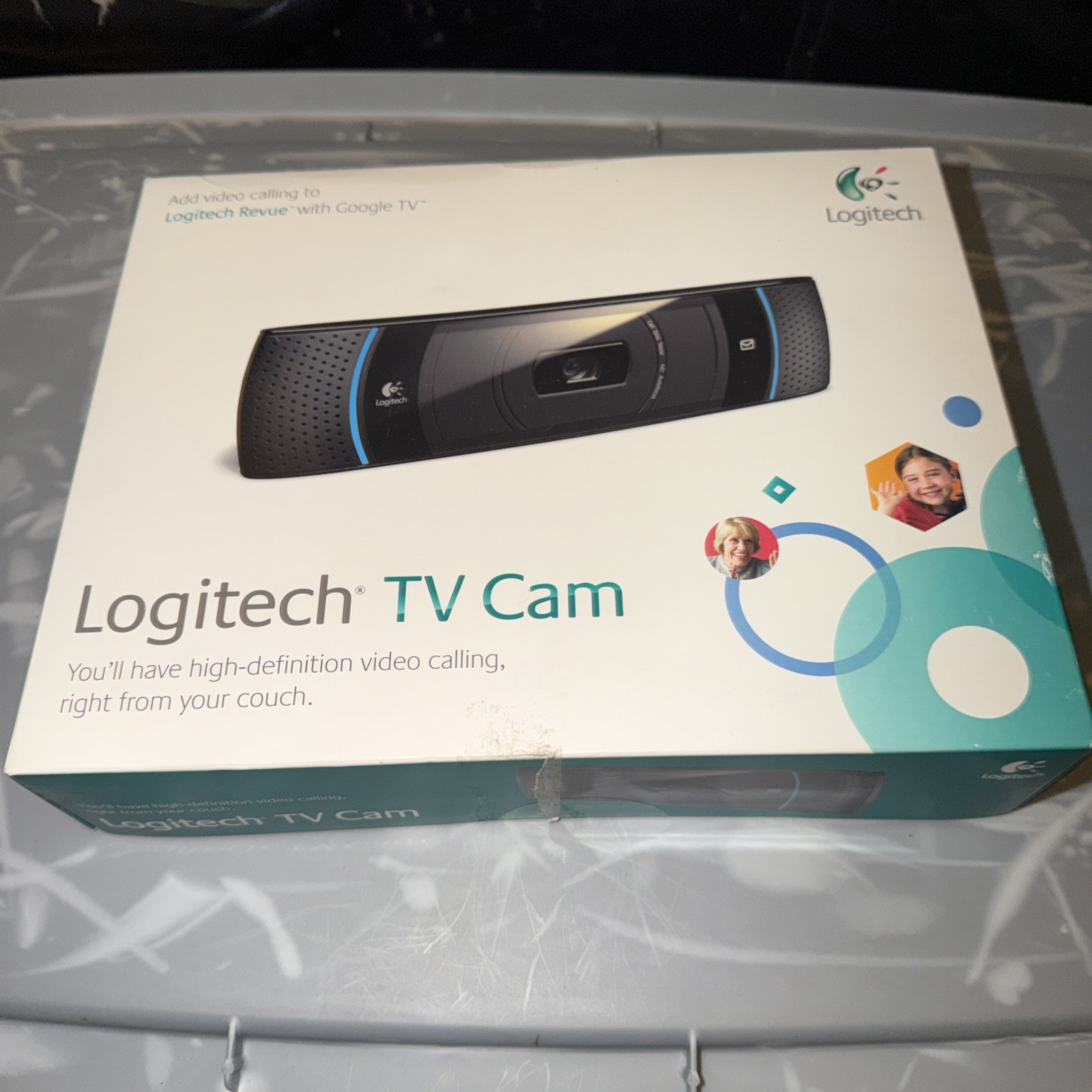 Logitech TV Cam HD 720p V-U0022 Black Sealed