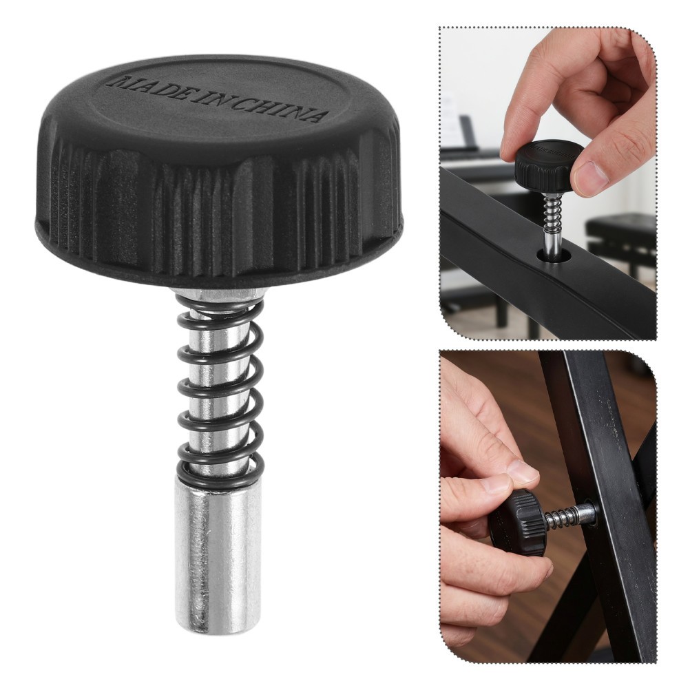 Electronic Piano Stand Latch Keyboard Height Adjustment Pin Lock Knob