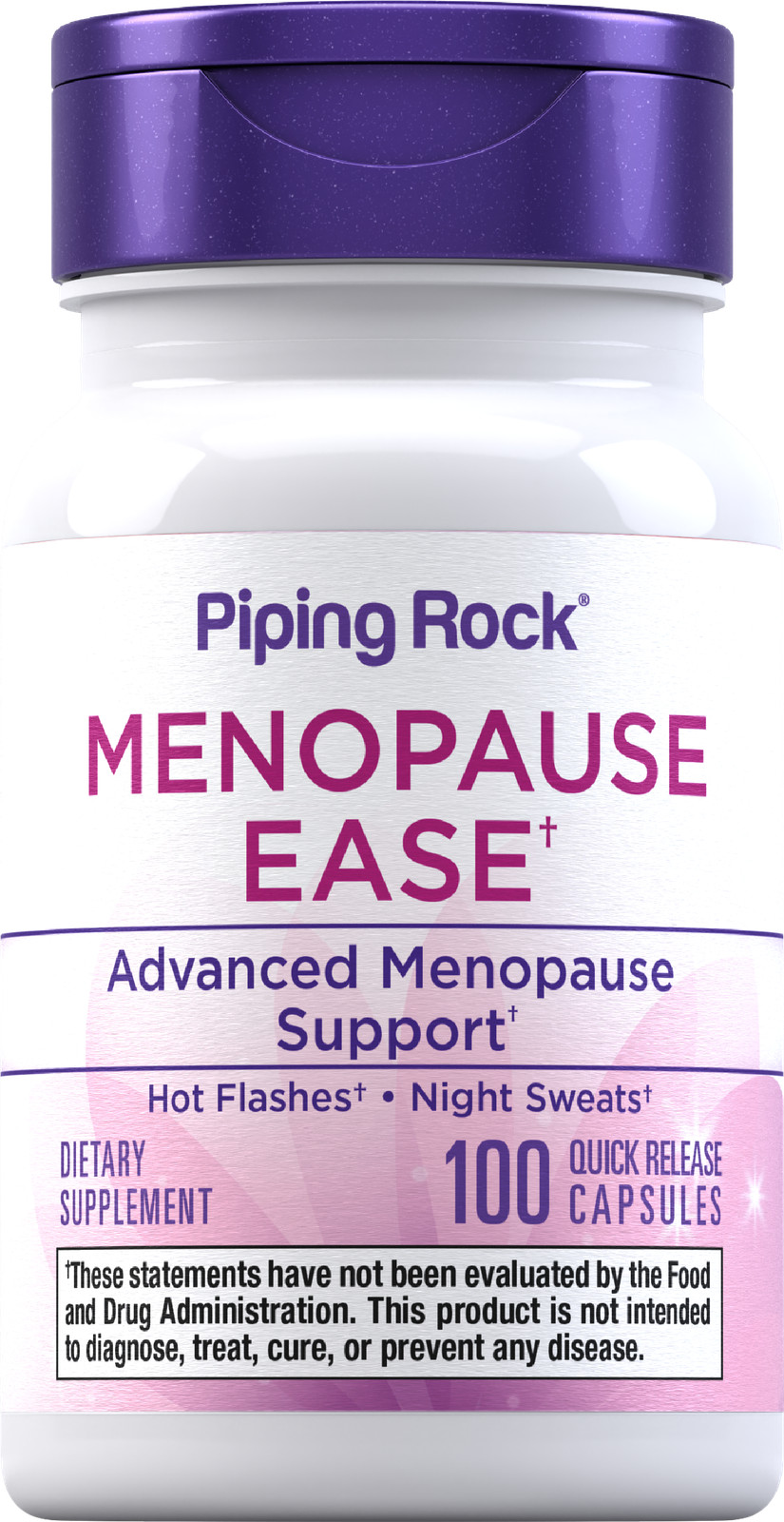Menopause Supplements | 120 Capsules | Non-GMO, Gluten Free | by Piping Rock