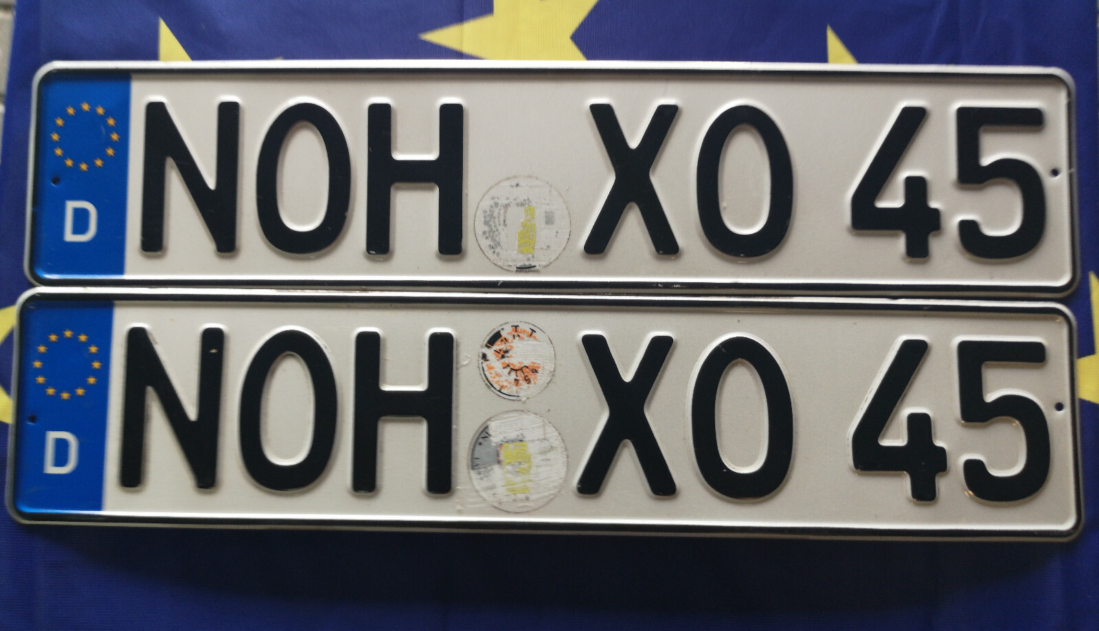 Germany German License Plates (Nordhorn / Landkreis Grafschaft Bentheim – Niede)