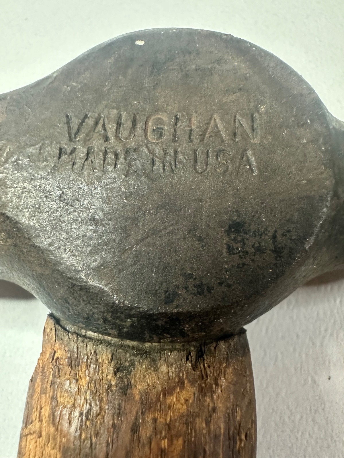 Vaughan 40 oz Ball Peen Hammer AT&SF Ry Santa Fe Railroad Tool Made USA 2lbs 7oz