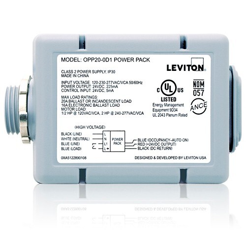 Leviton Occupancy Sensor OPP20-D1 Power Pack NEW