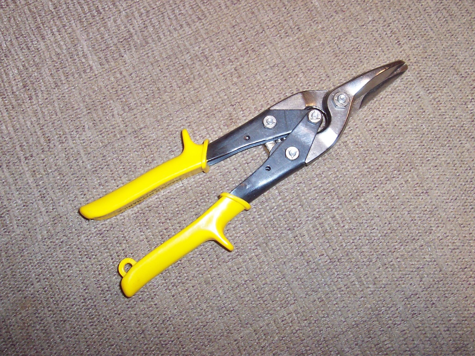 Master Mechanic USA 10" Straight Right Handed Tin Snips Sheet Metal Shears