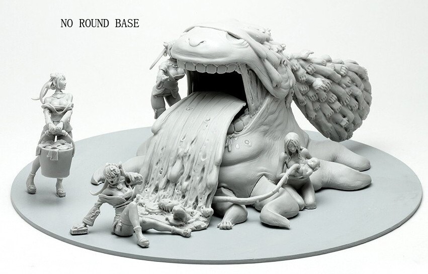 █ SET of 4PCS Sunstalker Infant (NO Base) Kingdom Death Unbuild WH470