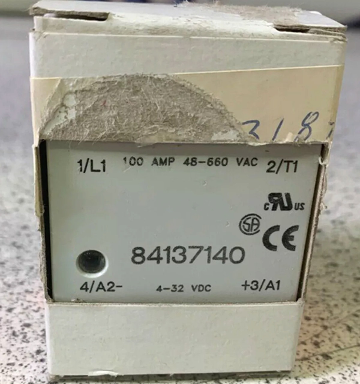 New In Box CROUZET 84137140 Relay Module 100AMP 48-660VAC 4-32VDC