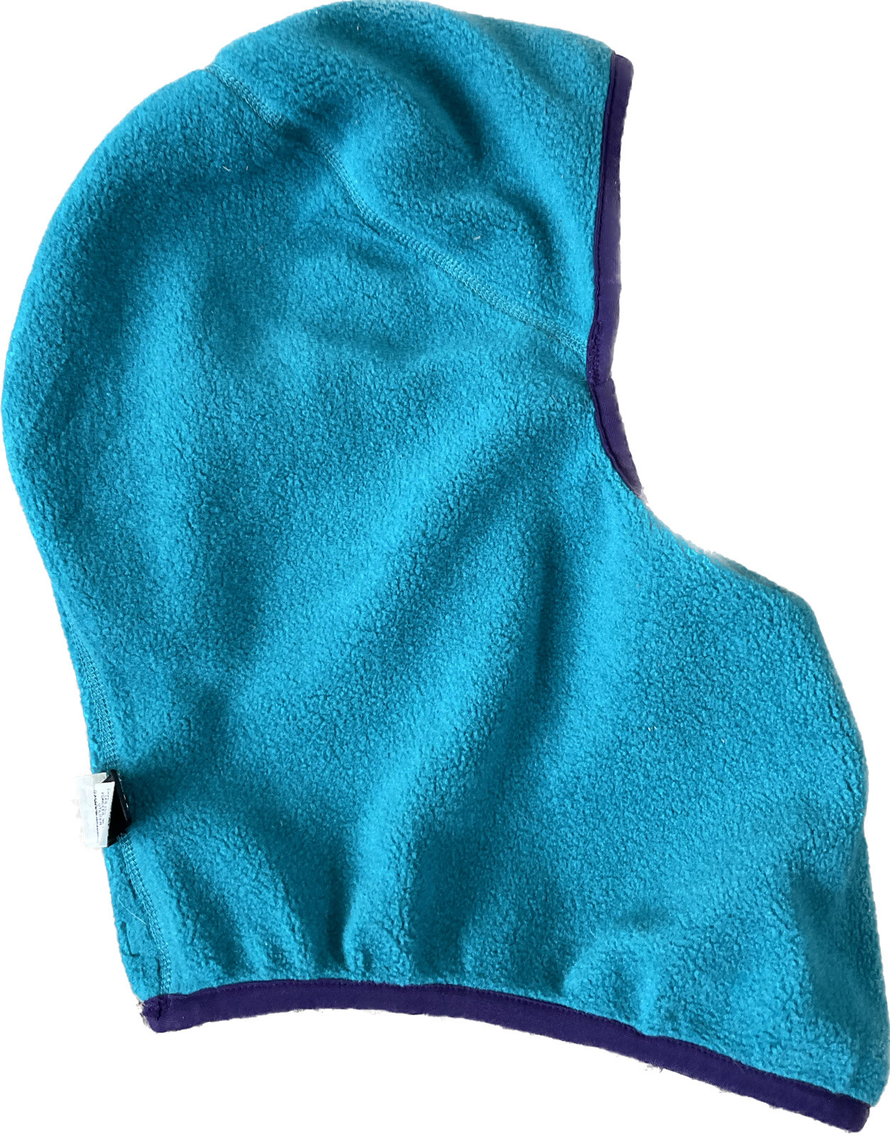 Vintage 90s Patagonia Teal Capilene Fleece USA Made Balaclava Ski Mask VTG