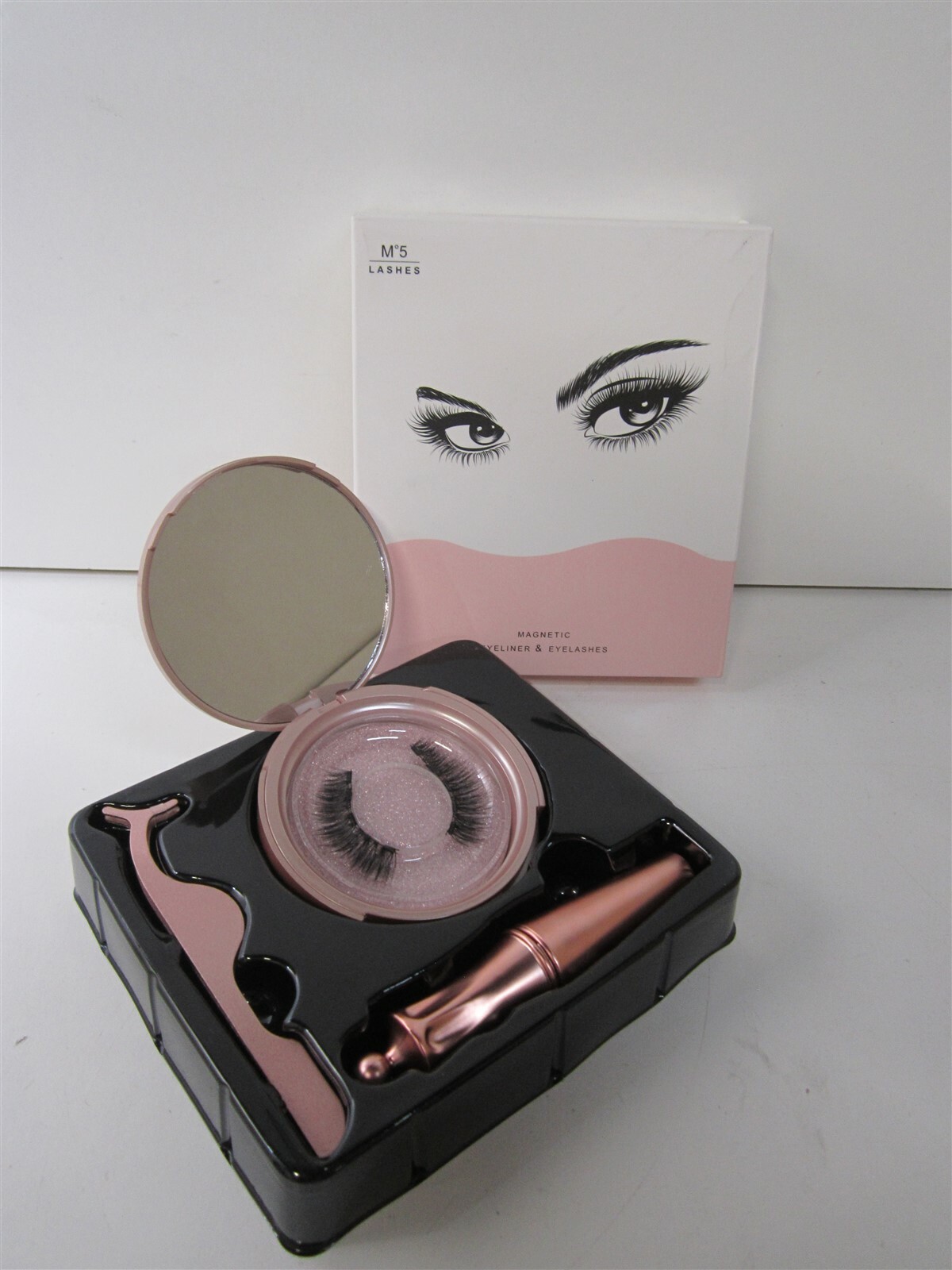 M°5 Lashes M5 Magnetic Eyeliner & Eyelashes Diamond Sets w/ Applicator - KS01