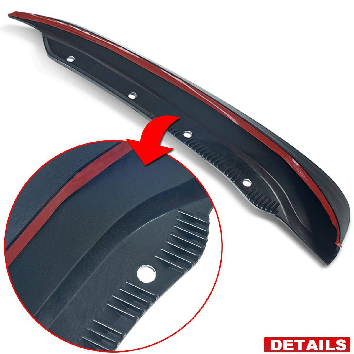 4Pcs Splash Guards Mud Flaps for Chevrolet Corvette C6 2005-2013 Front & Rear