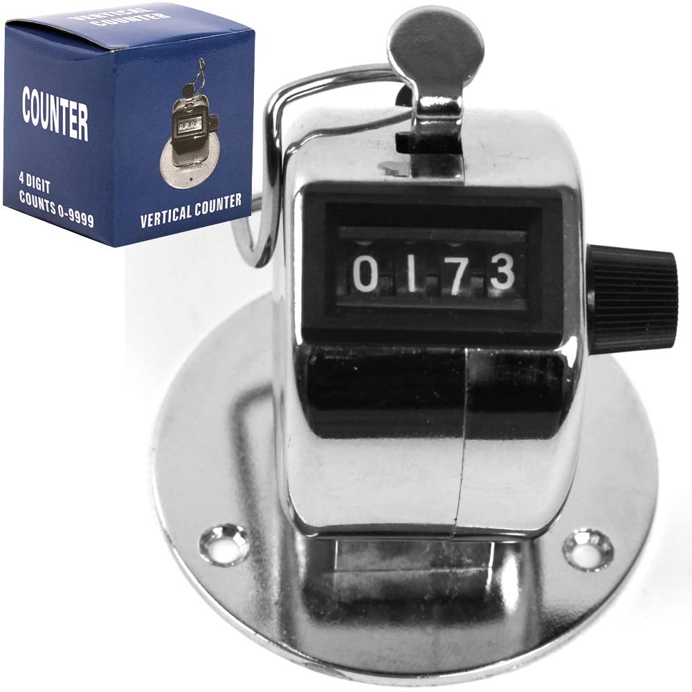 Handheld Clicker Counter with Thumb Button for Events, Sales, or Attendance