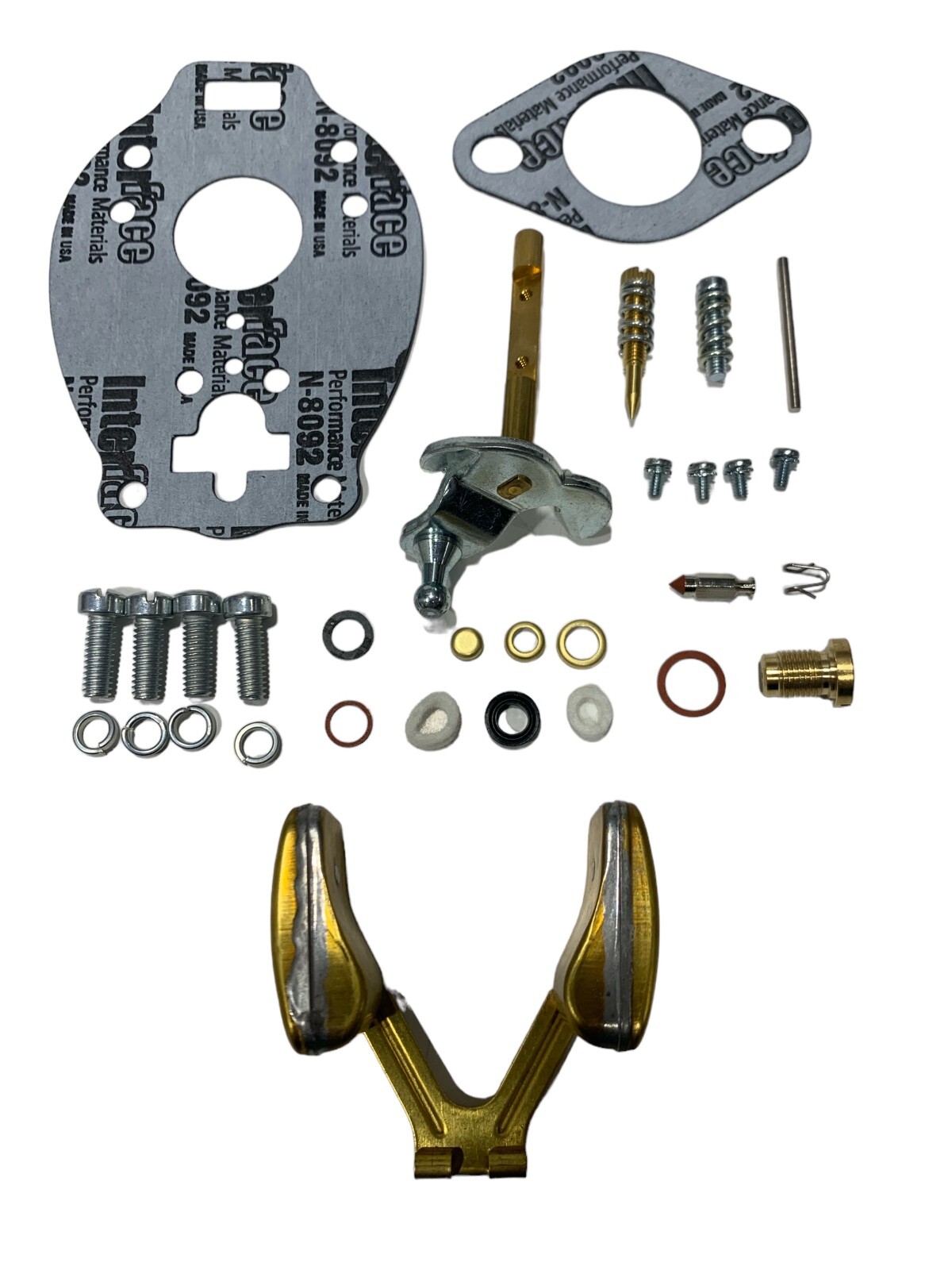 Marvel Schebler TSX 33 241A-B Ford 2N 8N 9N Tractor Carb Kit W/Shaft & Float