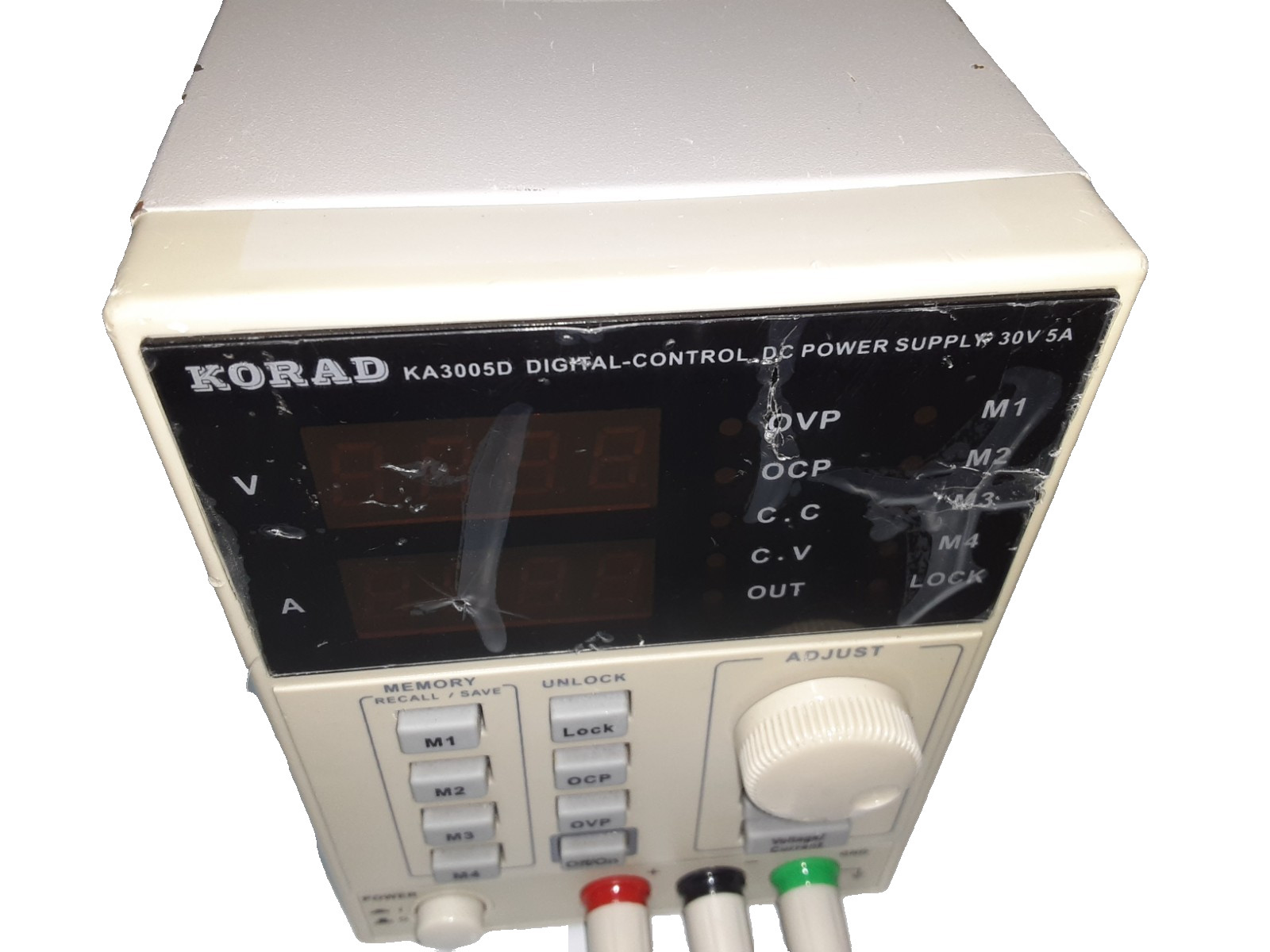 Korad KA3005D 30V Digital Precision Variable Linear DC Power Supply - UNTESTED