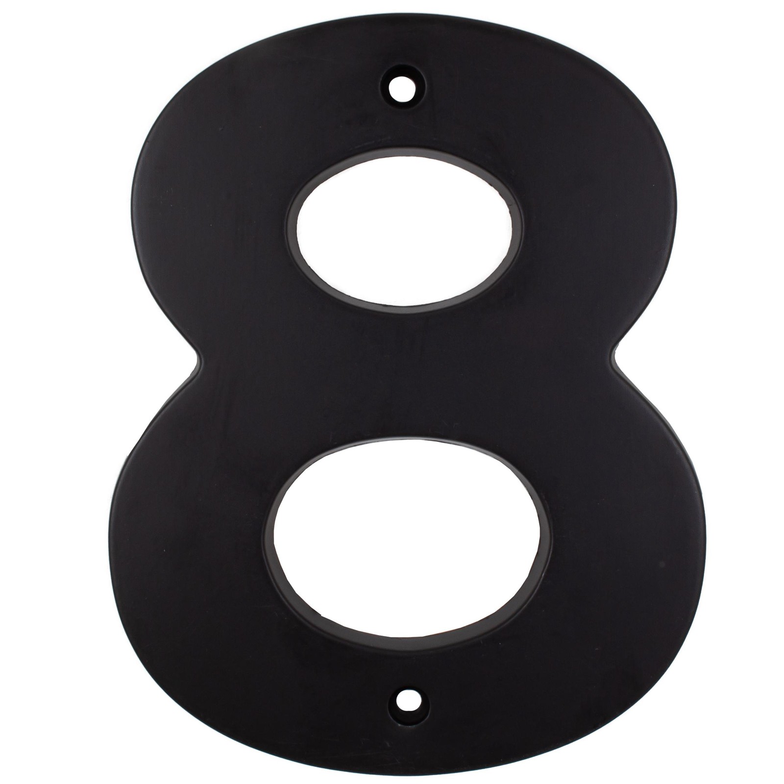 Contemporary House Numbeer, #8, 5 Inches, Matte Black by Stone Harbor Hardware