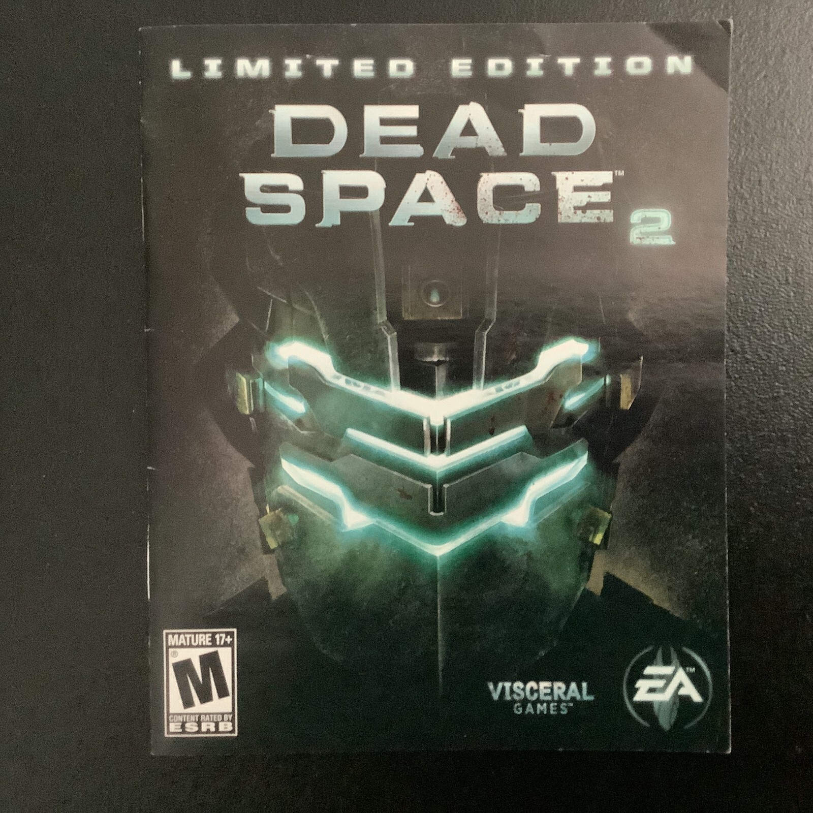 Dead Space 2 Limited Edition PS3 PlayStation 3 Instruction Manual Only
