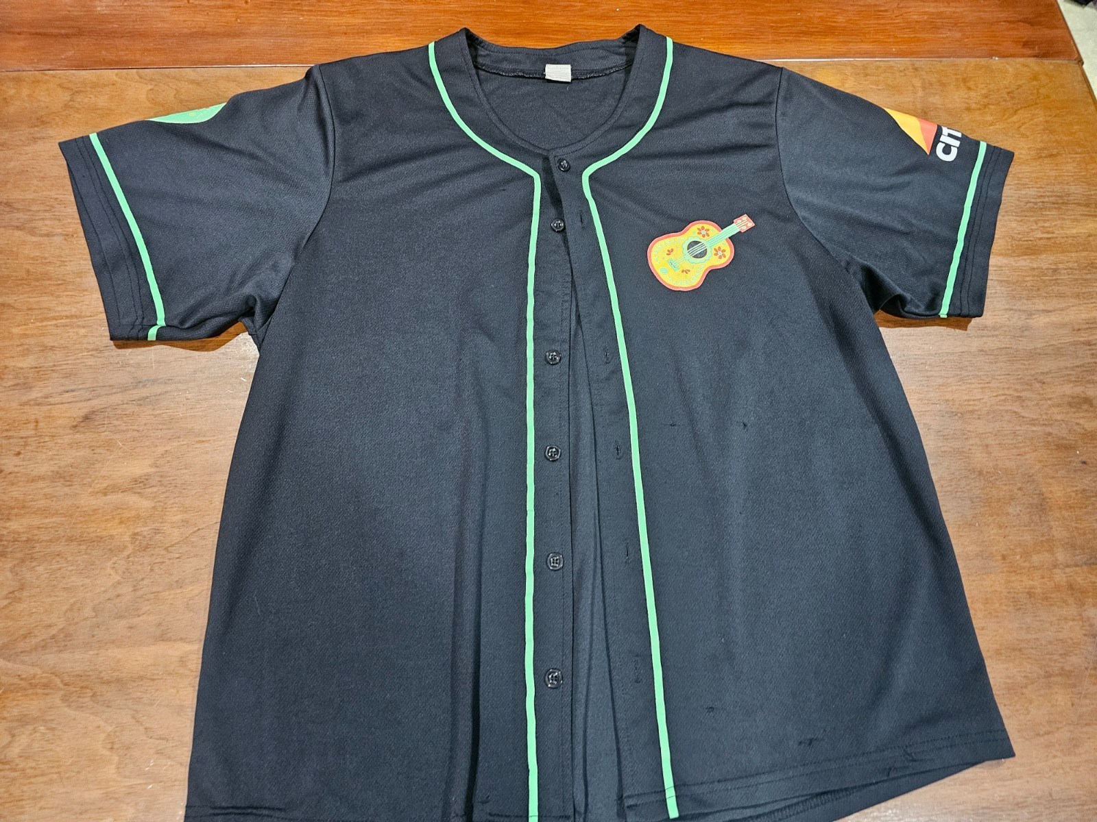 Corpus Christi Hooks Cumbias Baseball Jersey Adult L Promo SGA Texas League
