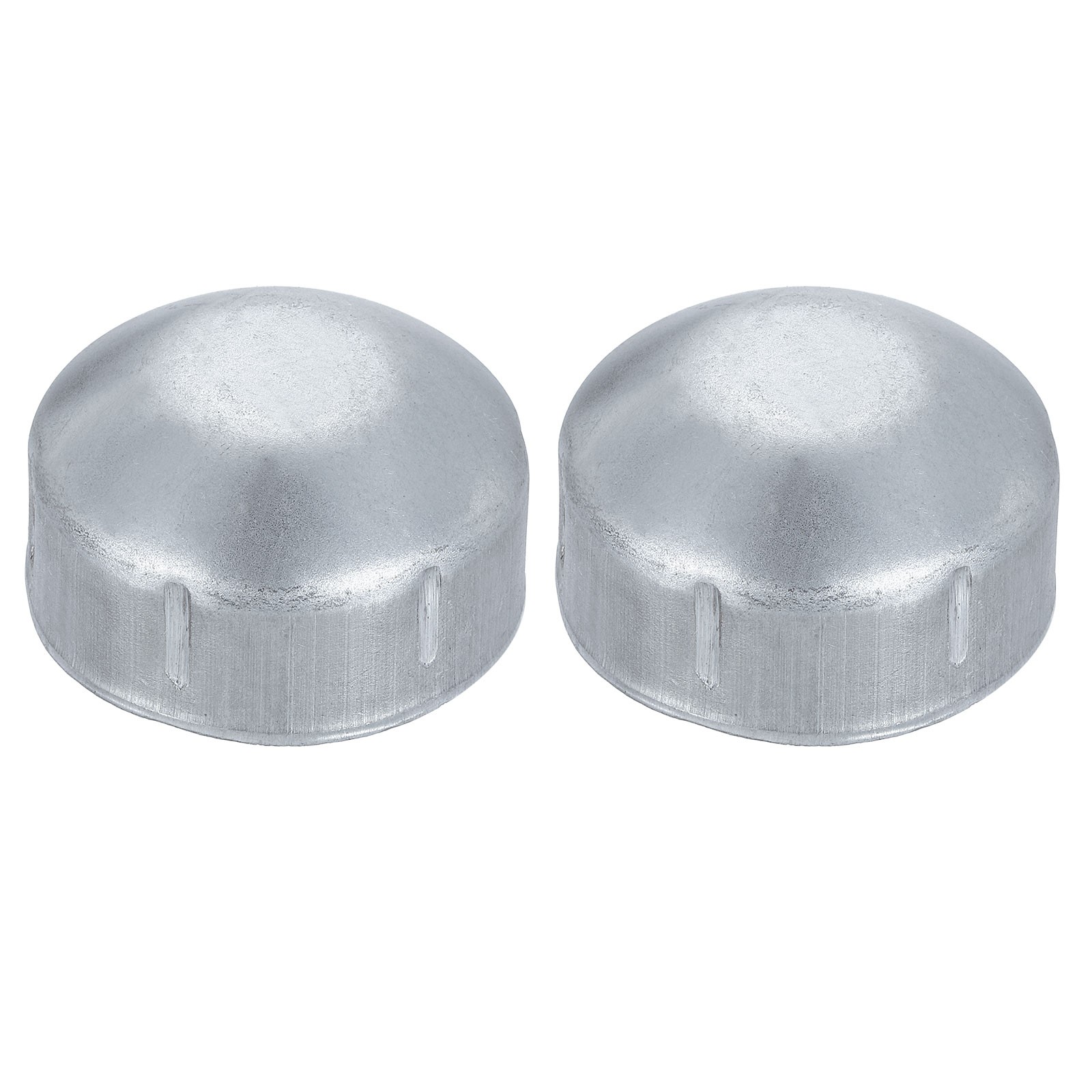 2Pcs Chain Link Fence Post Cap, Dome External Post Caps Fit 1-7/8" OD Pipe