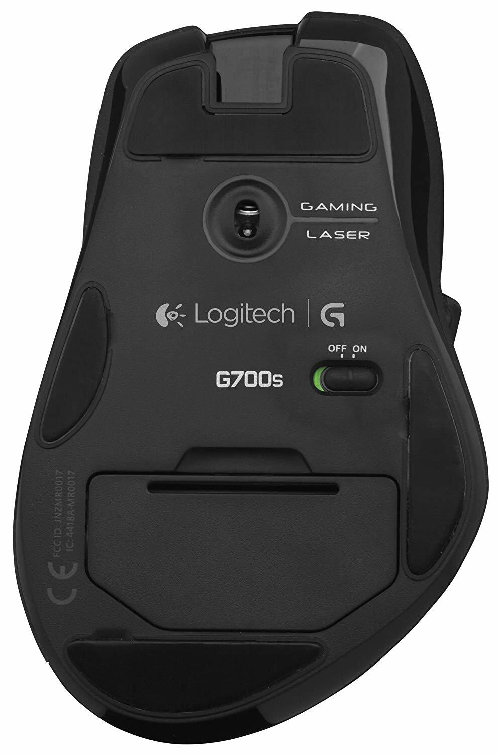 Upgraded Logitech G700s G700 Wireless Wired Rechargeable Gaming Mouse 13 Buttons