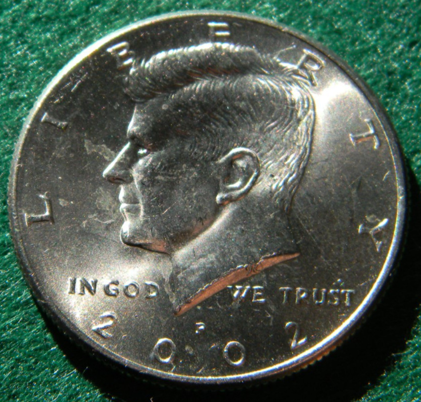 2002-P KENNEDY HALF DOLLAR UNCIRCULATED 50 CENTS 2002P