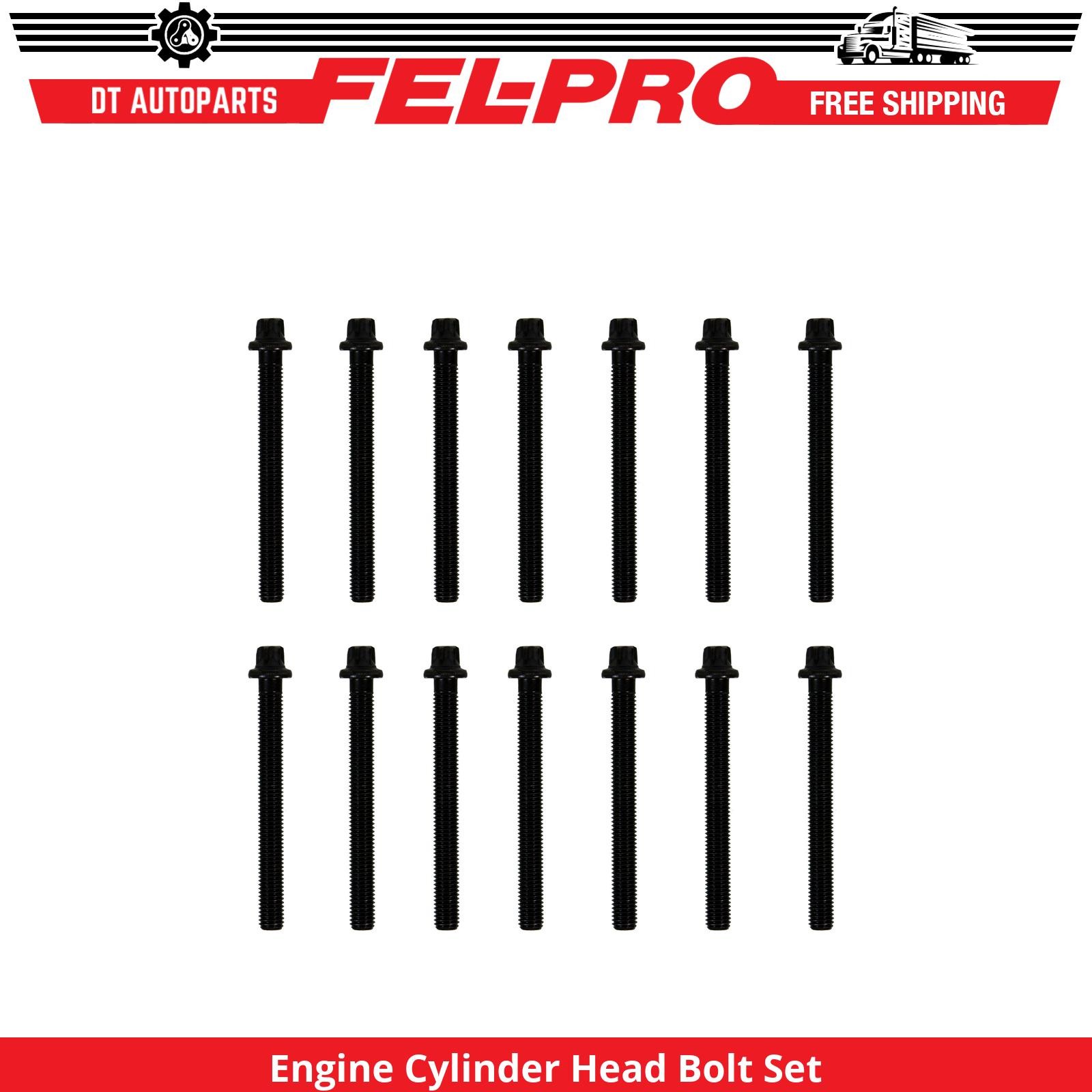 For 2000 BMW 328Ci 2.8L L6 Engine Cylinder Head Bolt Set Fel-Pro