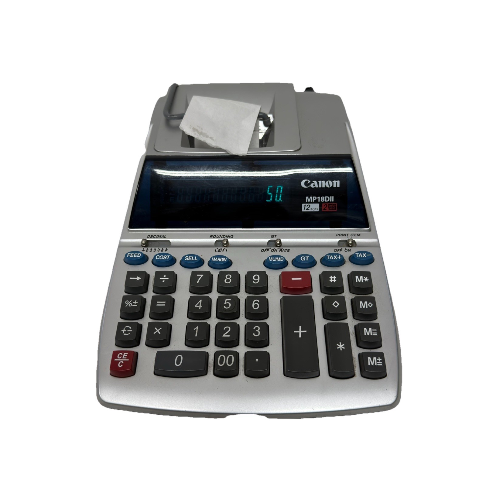 canon mp18d ii Adding Machine Used TESTED