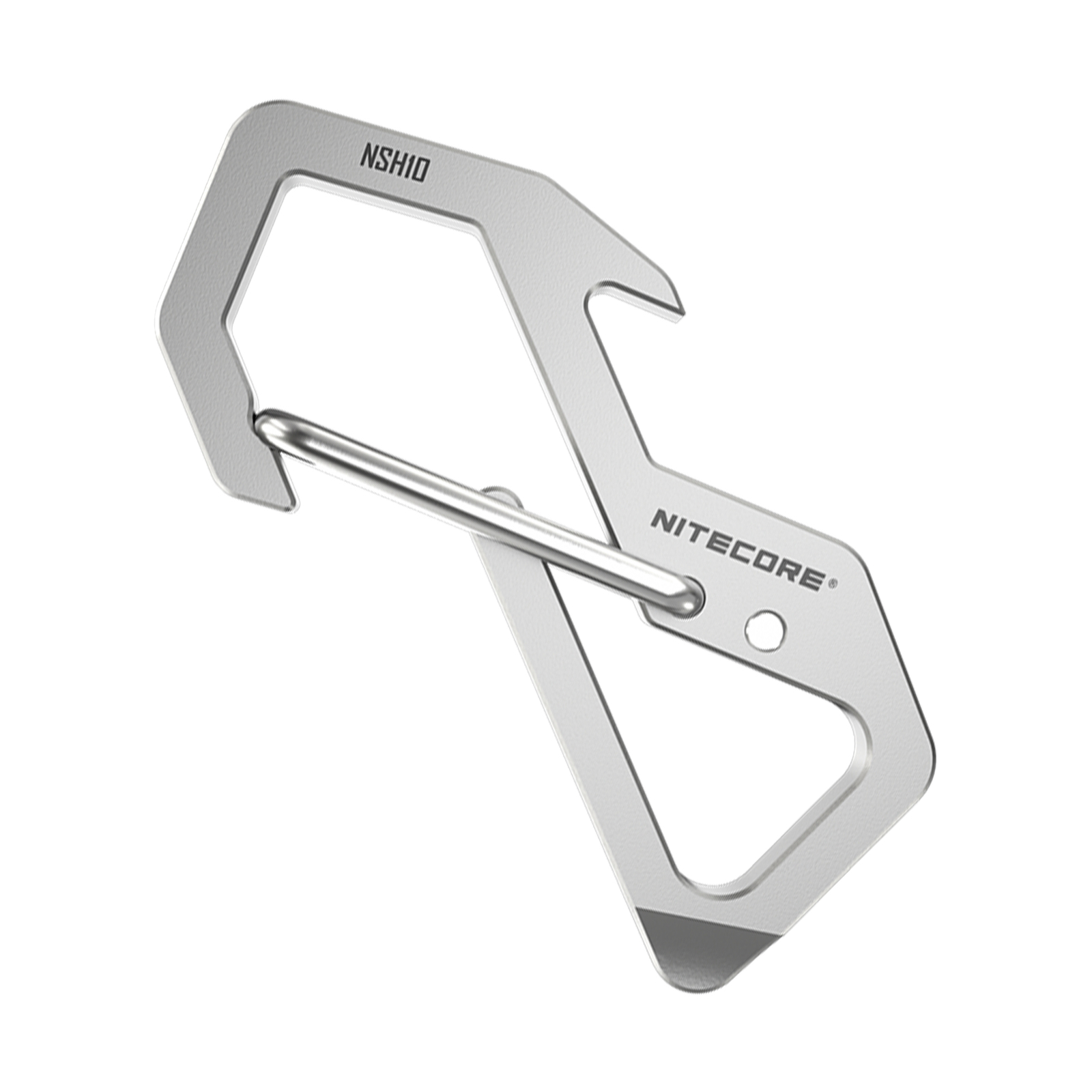 ~NEW~ Nitecore NSH10 Titanium Carabiner Multi-Tool