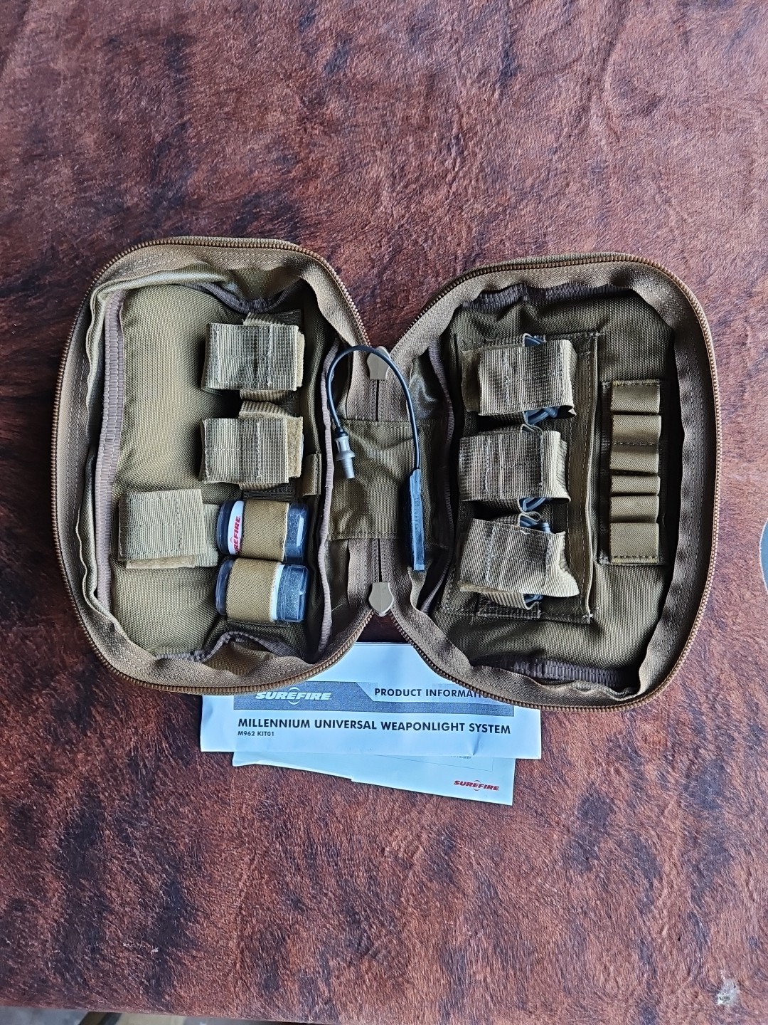 SureFire Millennium Universal Rifle Light M962 KIT01 IR Weapon Flashlight Molle
