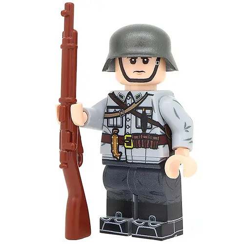 Continuation War Finnish Infantry Private Custom Minifigure - United Bricks