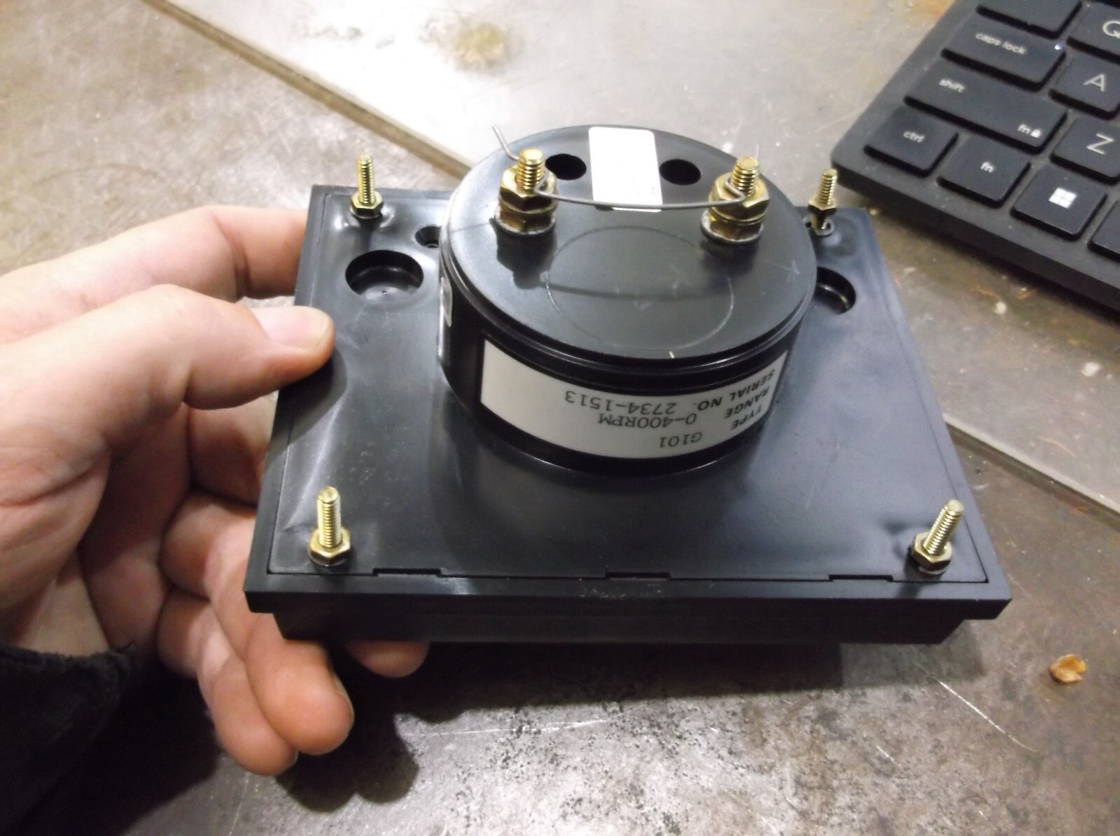 DYNALCO G101 PANEL METER 0-150 RPM (WL53-2)