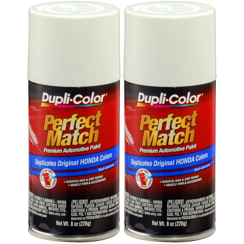 Duplicolor BHA0978 (2-Pack), Aerosol Paint for Honda NH578, Taffeta White