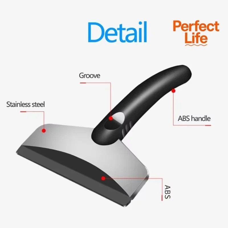 Car Snow Shovel Ice Scraper Winter Windshield Defrosting Removal Tool Accessory