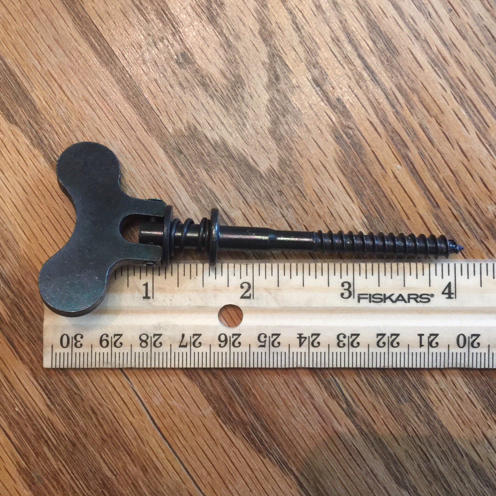 1 Baldwin Grand Piano Folding Ear Cheekblock Screw, Black Oxide, #14