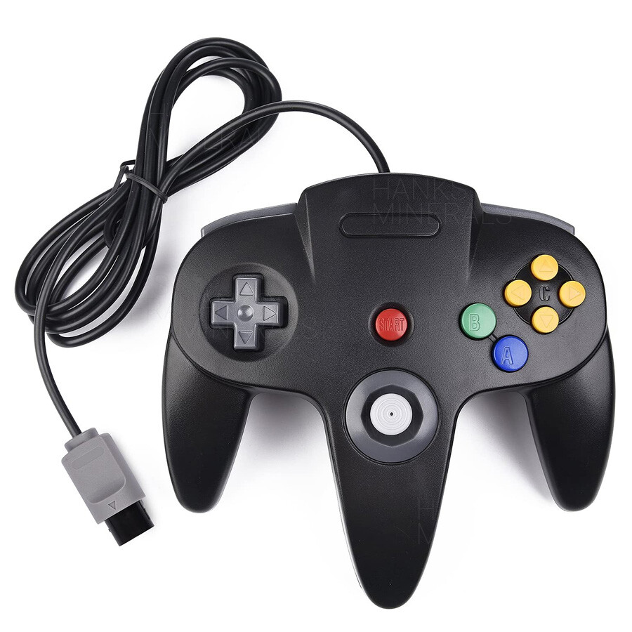 Wired n64 Controller Compatible With Nintendo 64 N64 Joystick Video Game Console