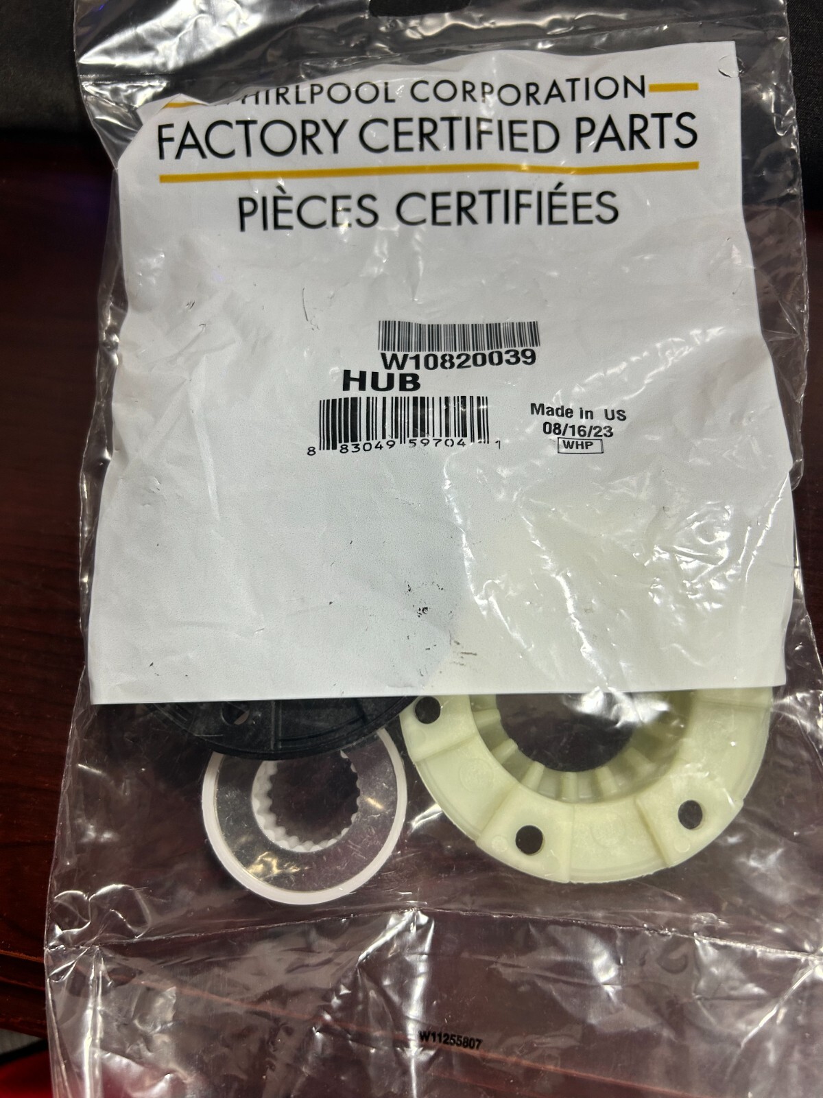W10820039 Whirlpool Basket Drive OEM W10820039 REAL NOT FAKE  W10820039VP  #Z1
