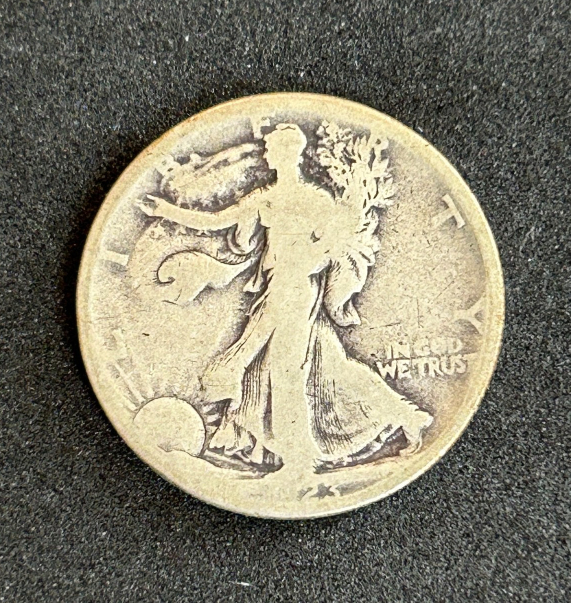 1923 S Walking Liberty Half Dollar 90% Silver
