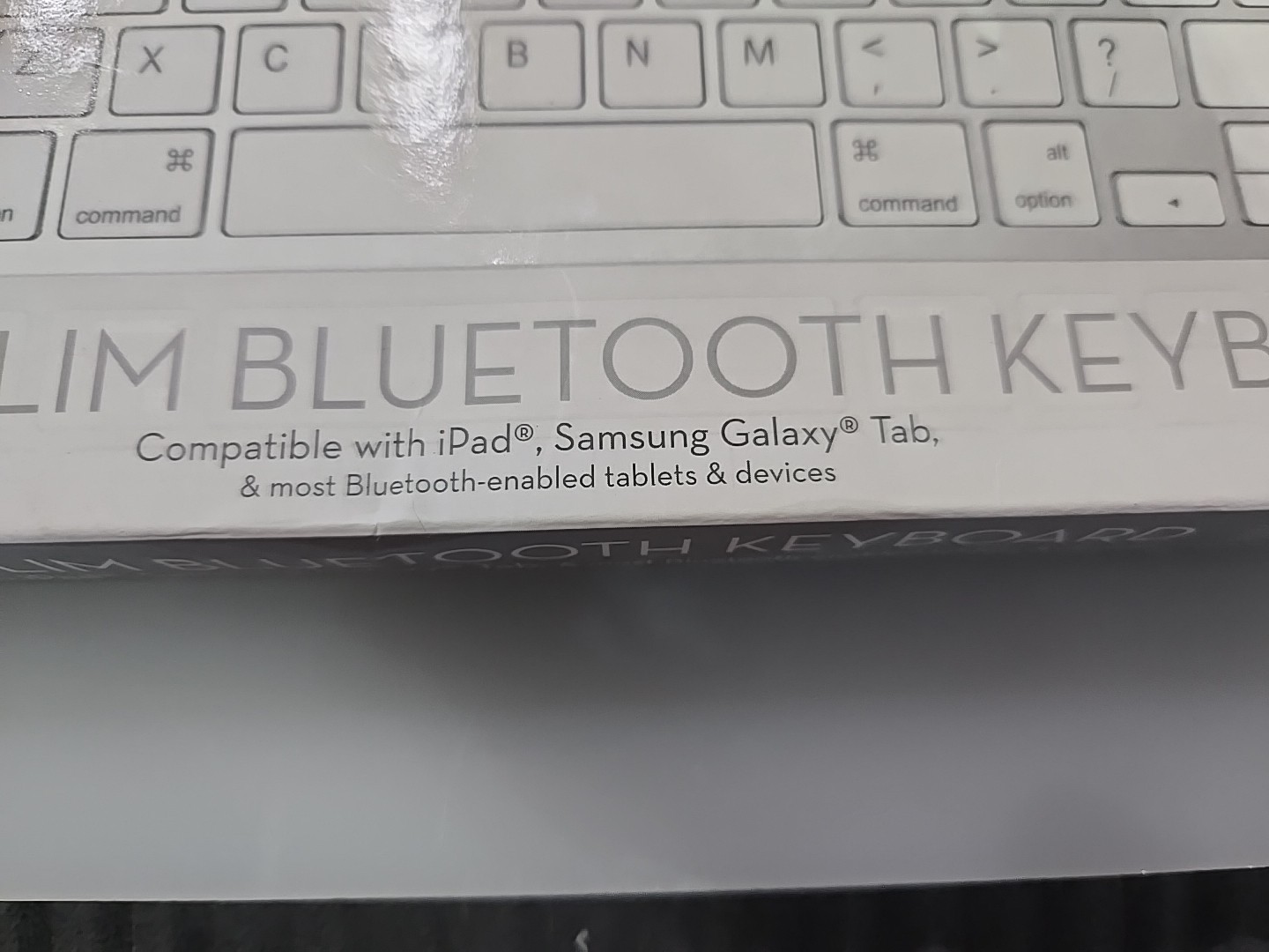 Urge Ultra Slim Bluetooth Keyboard.
