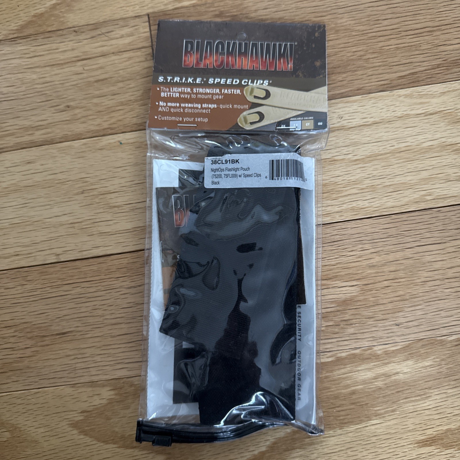 Blackhawk! 38CL91BK Gladius/Ally PLR Flashlight Pouch