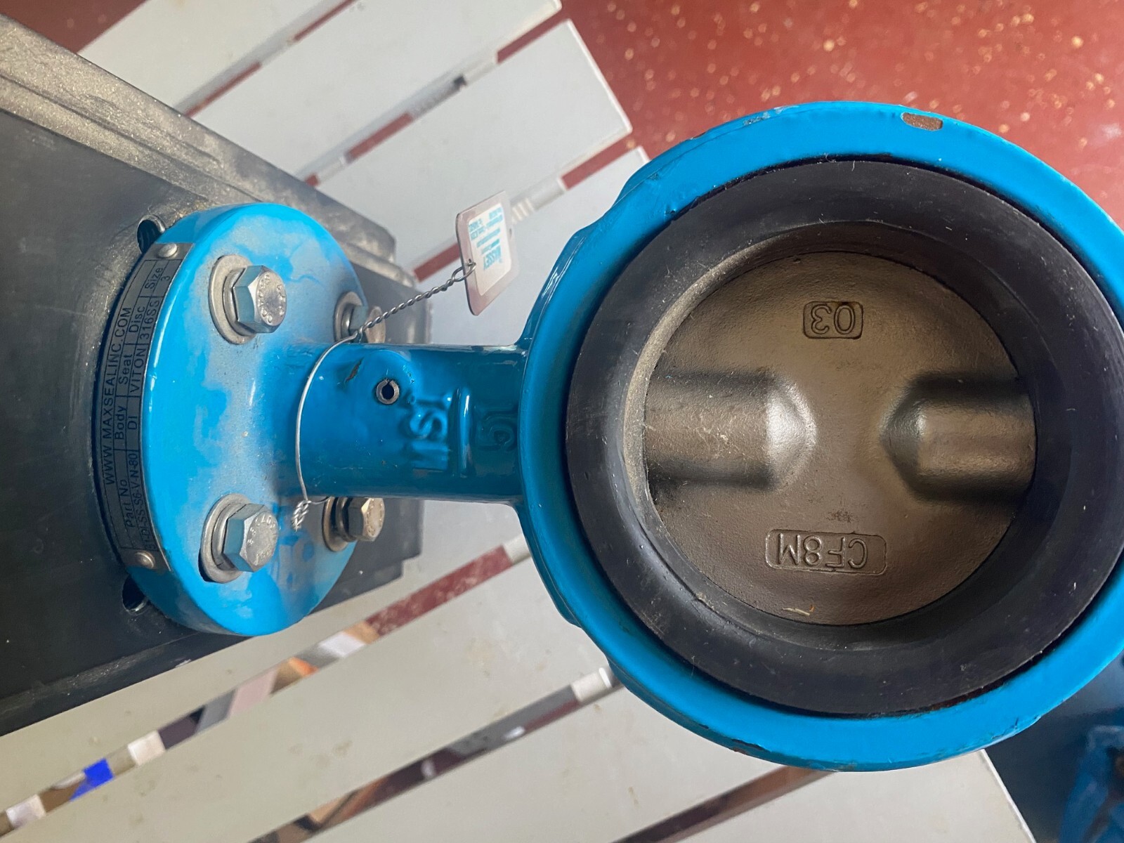 UNITORQ 1237 K2290HT with valve PNEUMATIC ACTUATOR AND CONTROLS